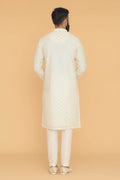 MLS EMBROIDERED KURTA PAJAMA