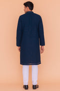 MLS EMBROIDERED KURTA PAJAMA