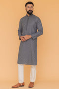 MLS EMBROIDERED KURTA PAJAMA