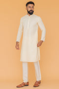 MLS EMBROIDERED KURTA PAJAMA