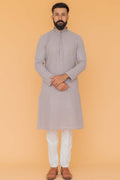 MLS EMBROIDERED KURTA PAJAMA