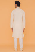 MLS EMBROIDERED KURTA PAJAMA