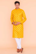 MLS EMBROIDERED KURTA PAJAMA