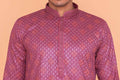 MLS EMBROIDERED KURTA PAJAMA