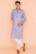 MLS EMBROIDERED KURTA PAJAMA