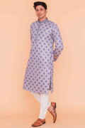 MLS EMBROIDERED KURTA PAJAMA