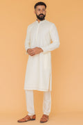 MLS EMBROIDERED KURTA PAJAMA