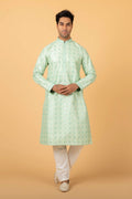 MLS EMBROIDERED KURTA PAJAMA