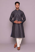 MLS EMBROIDERED KURTA PAJAMA