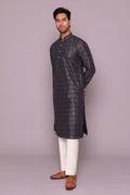 MLS EMBROIDERED KURTA PAJAMA