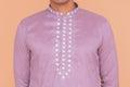 MLS EMBROIDERED KURTA PAJAMA