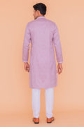 MLS EMBROIDERED KURTA PAJAMA