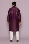 MLS EMBROIDERED KURTA PAJAMA