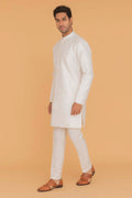 MLS ART SILK KURTA PAJAMA