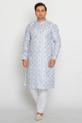 MLS PRINTED KURTA PAJAMA