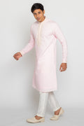 MLS EMBROIDERED KURTA PAJAMA