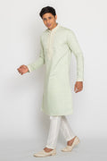 MLS EMBROIDERED KURTA PAJAMA