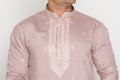 MLS EMBROIDERED KURTA PAJAMA