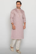 MLS EMBROIDERED KURTA PAJAMA