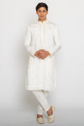 MLS EMBROIDERED KURTA PAJAMA