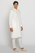 MLS EMBROIDERED KURTA PAJAMA