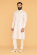 MLS EMBROIDERED KURTA PAJAMA