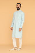 MLS EMBROIDERED KURTA PAJAMA