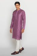 MLS EMBROIDERED KURTA PAJAMA