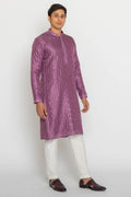 MLS EMBROIDERED KURTA PAJAMA