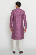 MLS EMBROIDERED KURTA PAJAMA