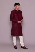 MLS EMBROIDERED KURTA PAJAMA