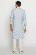 MLS PRINTED KURTA PAJAMA