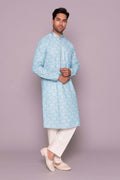 MLS PRINTED KURTA PAJAMA