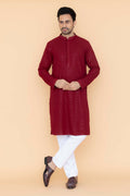 MLS CHIKANKARI KURTA PAJAMA