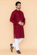 MLS CHIKANKARI KURTA PAJAMA