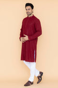 MLS CHIKANKARI KURTA PAJAMA