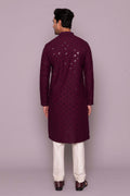 MLS CHIKANKARI KURTA PAJAMA