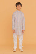 MLS KIDS PRINTED KURTA PAJAMA