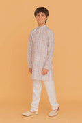 MLS KIDS PRINTED KURTA PAJAMA