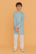 MLS KIDS PRINTED KURTA PAJAMA