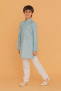 MLS KIDS PRINTED KURTA PAJAMA