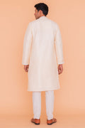 MLS EMBROIDERED KURTA PAJAMA