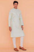 MLS EMBROIDERED KURTA PAJAMA