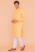 MLS EMBROIDERED KURTA PAJAMA