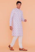 MLS CHIKANKARI KURTA PAJAMA