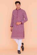 MLS KURTA PAJAMA WITH STOLE