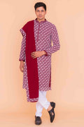 MLS KURTA PAJAMA WITH STOLE