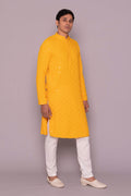 MLS CHIKANKARI KURTA PAJAMA