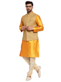 MLS Cotton Jute Nehru Jacket