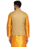 MLS Cotton Jute Nehru Jacket